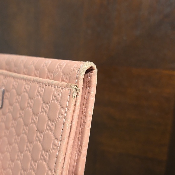 Gucci Wallet Bi-fold mini GG's EUC - Picture 5 of 11